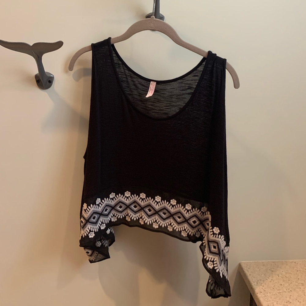 Long sleeve top with cutouts